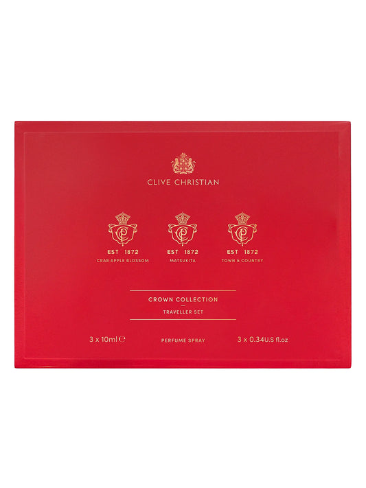 CROWN COLLECTION TRAVELLERS SET (3X10ml) Eau De Parfum Unisex