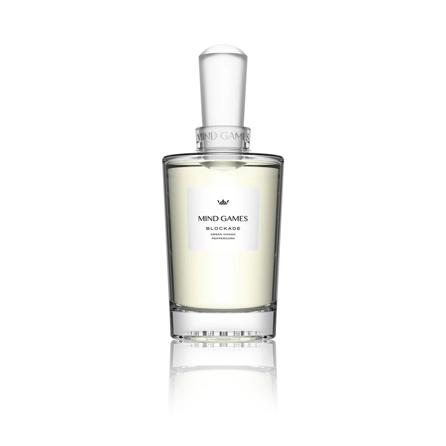 BLOCKADE CRYSTAL DECANTER SET MIND GAMES FRAGRANCE