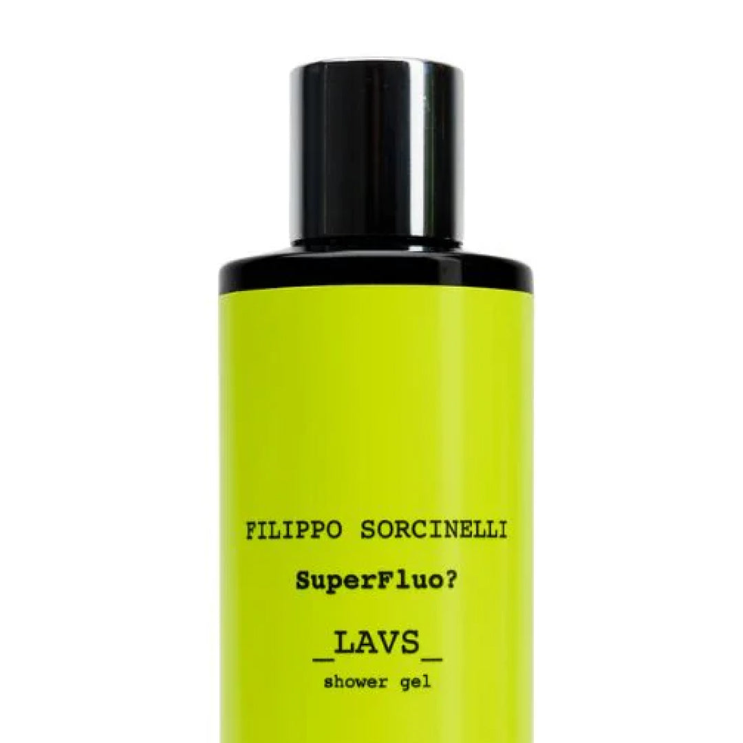 SUPERFLUO LAVS SHOWER GEL Filippo Sorcinelli